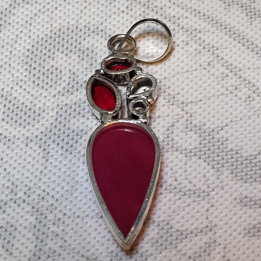 Ruby Garnet Ruby Quartz Crystal Quartz Gemstone S… - image 2